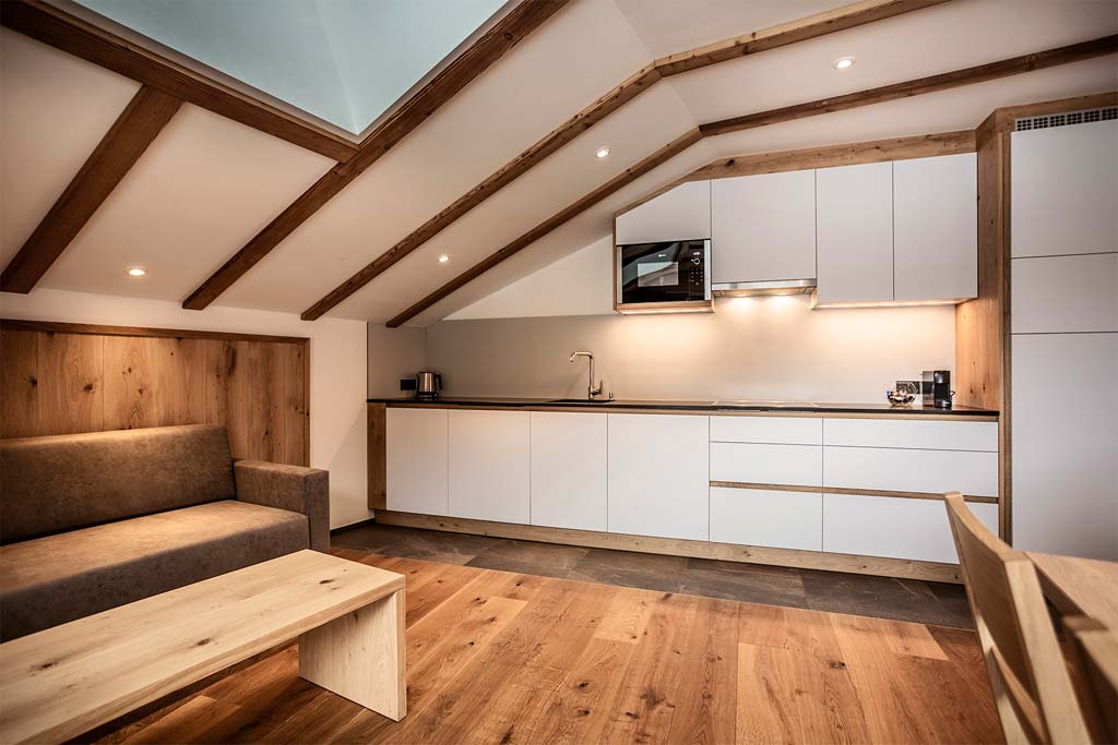 Lussuoso appartamento Chalet Sella - cucina