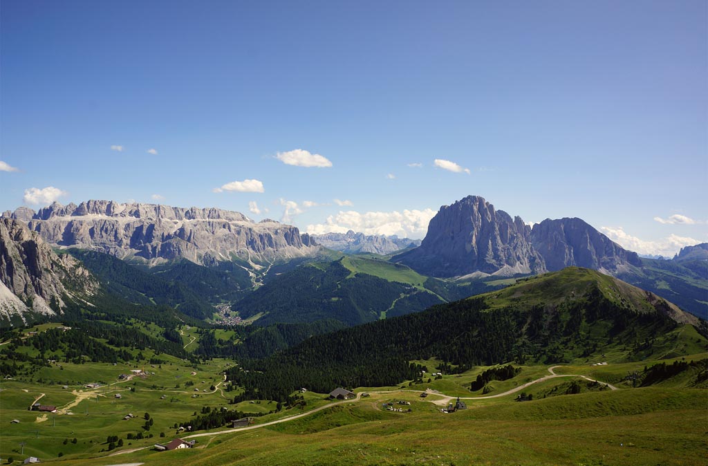 Seceda, Sella Gruppe, Langkofel Plazola
